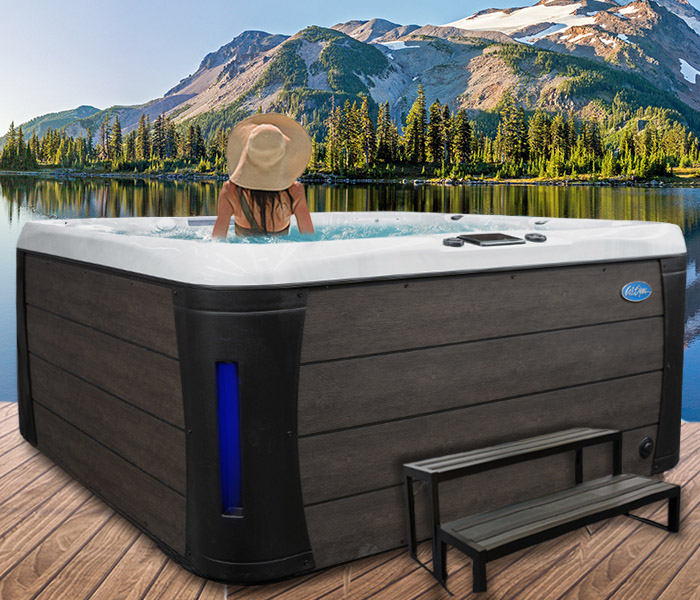 Calspas hot tub being used in a family setting - hot tubs spas for sale Irving